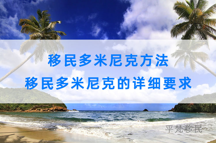 移民多米尼克方法，移民多米尼克的详细要求