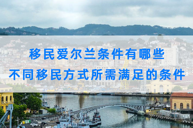 移民爱尔兰条件有哪些，不同移民方式所需满足的条件